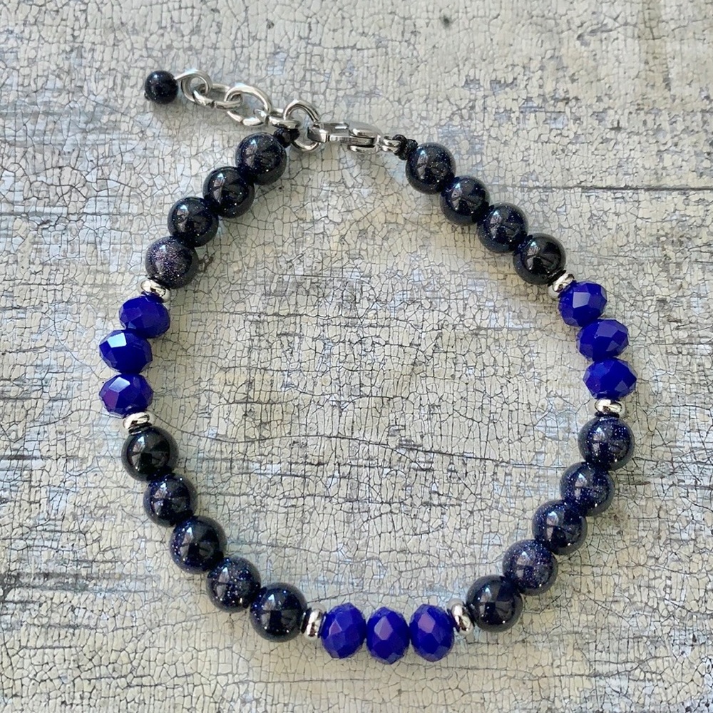 Semi-Precious Beads Bracelet